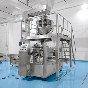 Tự động quay PREMADE túi trái cây sấy khô hạt máy đóng gói đứng lên túi sô cô la bánh Biscuit doypack máy đóng gói - Product Image 5