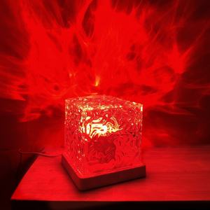 Proiettore USB con Effetto Dinamico di Onde Oceaniche e Increspature d'Acqua, Luce Notturna Multicolor per Decorazione Camera da Letto, Lampada Aurora Boreale - Product Image 1