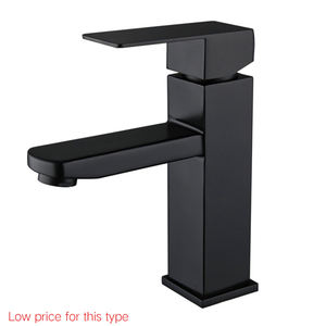 Quan Zhou Nero Lavandino del <span class=keywords><strong>Bagno</strong></span> 304 SUS Wasserhahn Cucina <span class=keywords><strong>Rubinetti</strong></span> Miscelatori <span class=keywords><strong>Rubinetti</strong></span> Rubinetto di Acqua Del Bacino Miscelatore - Product Image 2