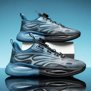 Chaussures de course <span class=keywords><strong>avec</strong></span> coussin d'air et absorption des chocs Chaussures à la mode pour hommes Baskets de sport décontractées pour homme - Product Image 2