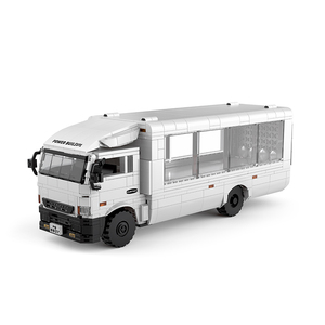 PB8837 Camión con Remolque Cerrado, Modelo a Escala 1:32, Bloques <span class=keywords><strong>de</strong></span> Construcción <span class=keywords><strong>de</strong></span> Coche Deportivo, Kits MOC, Ladrillos <span class=keywords><strong>para</strong></span> Armar, Juguetes, Regalo <span class=keywords><strong>de</strong></span> Navidad - Product Image 4