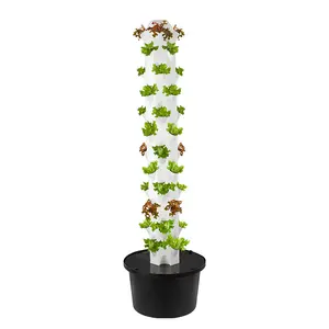 Hot Sale Agricultural Used Hydroponic Vertical Tower Farming Grow Tower System Vertical Smart Tower For Hydroponics Vegetables