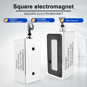 Eletroímã retangular IP68 LSD-P150/50/50 Ímã elétrico, magnetizador, solenóide, bobina magnética, enrolamento de carretel