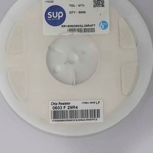 Manufacturer Direct RR1608 0603L29R4FT 0603 1608 Resistors Chip Resistors SMD Resistors 29.4ohm 1% 1/10W Thick Film Resistor - Product Image 1