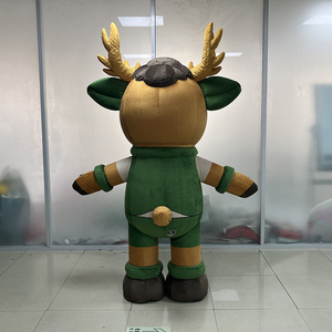 ZPOT lindo interacción al aire libre inflable ciervo disfraz Animal publicidad caminar mascota para eventos - Product Image 3