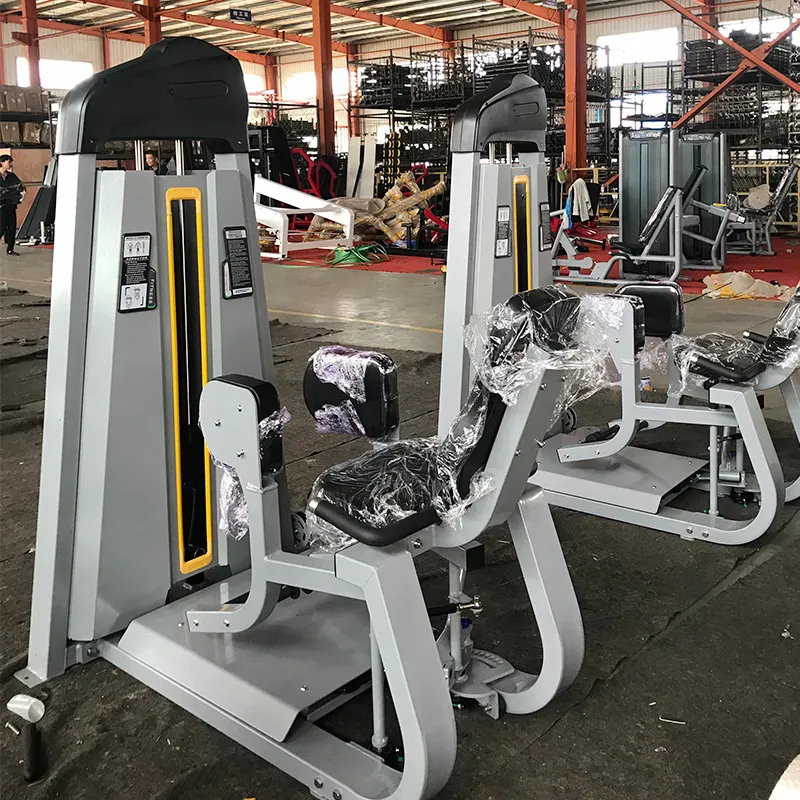 Equipamento de ginástica para uso comercial de alta qualidade, máquina com placa para exercícios de perna, adutor para venda