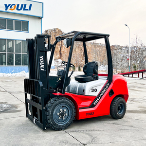 Montacargas Youli de Alto Rendimiento de 3000 kg, Montacargas con Motor Diésel de 1, 2 y 3 Toneladas, Montacargas de Combustible Diésel de 3 Toneladas - Product Image 2