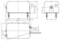 JDpump AP-M800 DC12/24V AC110/220V mini matelas pneumatique à micro pompe avec matelas à pompe intégré