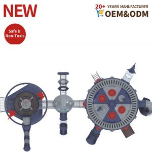Équipements de terrain de jeux pour enfants |   Glissade d'aventure de la série Alpha Planet |   Pour les tout-petits et les enfants, matériau durable, 20 ans d'expérience - Product Image 3