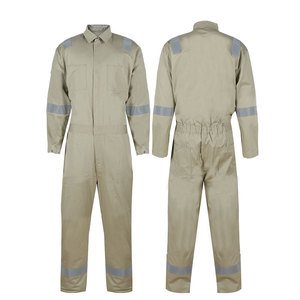 Feuer beständige Arbeits kleidung Männer Fr Flamm widrige Uniform ANSI/NFPA2112 CAT 2 Overall Sicherheits kleidung mit reflektieren dem Klebeband - Product Image 6