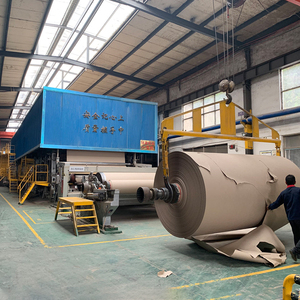 Máy làm giấy kraft cuộn lớn/dây chuyền sản xuất tái chế giấy thải - Product Image 5