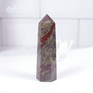 Mới Đến Tinh Thể Tự Nhiên Sáu Cạnh Mẹo Duy Nhất Cột Loạt Các Vật Liệu Chữa Bệnh Năng Lượng Đá Quý Pha Lê Nguyên Đá Cột - Product Image 2