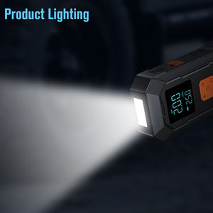 6000mah רכב נייד סוללה מטען צמיגים מתנפחים חירום sos קל יותר עם משאבת אוויר חזקה - Product Image 4