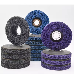 <span class=keywords><strong>Disque</strong></span> de nettoyage et de décapage, meule abrasive violette <span class=keywords><strong>pour</strong></span> l'élimination de la rouille, de la peinture et des incrustations métalliques, compatible avec les meuleuses d'angle - Product Image 6