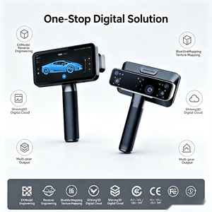 Escáner 3D inalámbrico portátil todo en uno, escáner de modelado 3D de ingeniería inversa de alta precisión para inspección industrial - Product Image 3