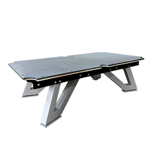 Mesa de <span class=keywords><strong>Billar</strong></span> de Madera Maciza de 9 Pies, Color Blanco Montaña Nevada, Elegante, Modelo 2025, en Venta - Product Image 5