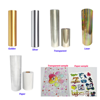 3T A/B PET UV DTF AB Film de transfert Papier pour surfaces dures A3 30CM 60CM Transfert de chaleur Haute/basse température ABS Vinyl Material