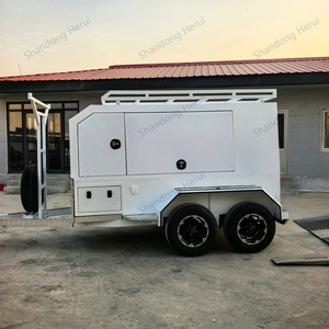 High Quality Customized Australian Standard Heavy Duty Galvanized Steel Aluminium Powder Coated Tradie Herui Single Axle <b>Trailer</b> - Product Image 2