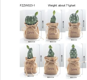 Assortiment de fausses plantes décoratives succulentes artificielles de 11 à 15cm avec Pots gris, nouvel arrivage, ensemble de 5 - Product Image 2