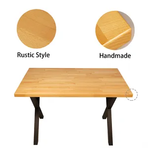 Piano da tavolo in legno massello di faggio,