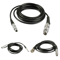 Câble NDT avec connecteur Microdot Lemo 00 C5, vente directe d'usine pour équipements de test, pièces et accessoires d'instruments
