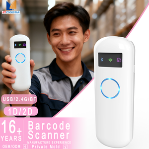 Xincode Xách Tay Đầu Đọc Mã Vạch 2D Không Dây Mini Barcod Máy Quét Quét Mã QR Mã Vạch Mã Súng Cho Bán Siêu Thị GT-3303 - Product Image 1