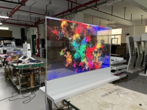 Factory OEM Indoor Transparenter <span class=keywords><strong>OLED</strong></span>-Fernseher 55-Zoll-Touchscreen-<span class=keywords><strong>OLED</strong></span>-Bildschirm Transparente Digital Signage für Werbung - Product Image 5