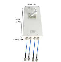 Antenne directionnelle 4x4 MIMO 5G LTE 698-4000MHz, antenne WiFi pour routeur, point d'accès AT&T Verizon, antenne extérieure étanche