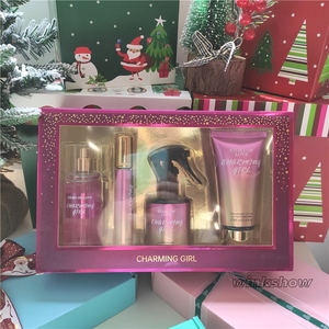Fragancia Navideña 2025 con Caja, Spray de 85 ml + Mini Perfume de 20 ml + Bruma de 100 ml + Loción de 90 ml, Set de Regalo de Perfume para Mujer - Product Image 1