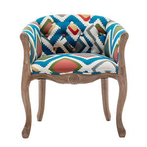 <span class=keywords><strong>Fauteuil</strong></span> individuel vintage en bois massif de style américain et européen pour salon et salle à manger - Product Image 5