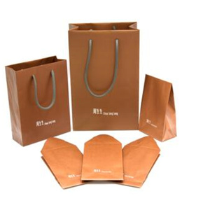Sacs cadeaux en papier de luxe avec ruban imprimé or, poignée en papier artistique, sac plat standard pour cadeaux et artisanat - Product Image 3