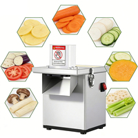 YYHB Stabiele werking Commerciële groente- en fruit snijmachine 200W DC motor Volledig metalen tandwieloverbrenging Laag geluidsniveau Gebakken gebruik Afrikaans