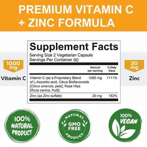 Vitamin C dengan Zinc <span class=keywords><strong>Softgel</strong></span> Label Pribadi Laris Manis untuk Kesehatan Imun Dewasa <span class=keywords><strong>Multivitamin</strong></span> Kapsul Lunak - Product Image 6