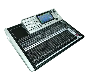 2023 professional newly 24 channel digital sound audio mixer with dante card sound card mixer