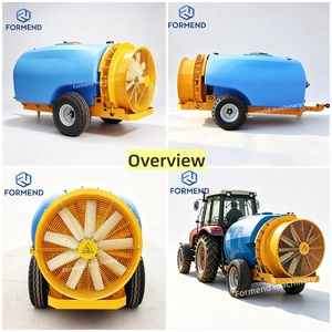 Pulvérisateur de désinfection à air comprimé traîné par un tracteur, <span class=keywords><strong>machine</strong></span> de nébulisation multifonctionnelle pour les fermes avicoles et les élevages de bétail - Product Image 3