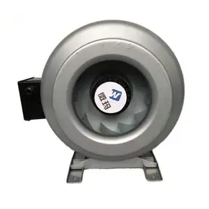 220V metal Blades high speed from 315mm Centrifugal Type In-line tube Fan kitchen smoke fan