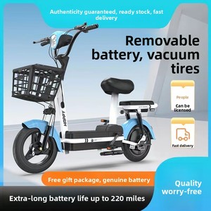 Exclusive for Export 48V Universal Electric <strong>Bike</strong> for Adults <strong>Phantom</strong>-Style Compact Commuter <strong>E</strong>-<strong>Bike</strong> Pedal Assist Lead-Acid Battery - Product Image 5