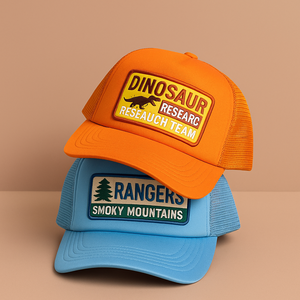 Wholesale Price Accept Customizable Multiple Color Choose 100% Cotton Durable Mesh Fitted Caps for Men and Women
