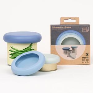 ฝาปิดขวดแบบคลาสสิก ซิลิโคนทนทาน ใช้ซ้ำได้ สำหรับแก้วน้ำและขวดโหล - Product Image 1
