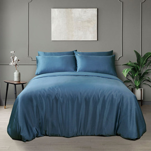 Lyocell Bộ Ga Giường Tencel 100% Màu Trơn Ga Trải Giường Sợi Bạch Đàn Thiết Kế Theo Yêu Cầu Của Bạn Cỡ Queen - Product Image 2