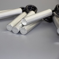 Poignée en aluminium de type A pour rééducation, exercice des doigts, fitness, musculation et décompression, en métal, réglable et allongée