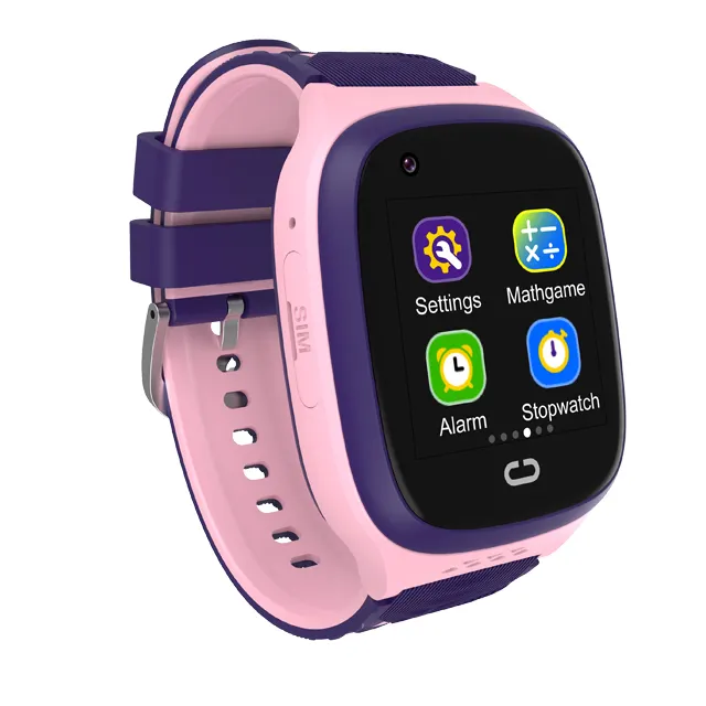 Kids GPS Wide Angle Smart Watch para a segurança da criança com SOS Video Calling Posicionamento GPS LT31E Smart Watch 1.4 Inch 2G 3G 4G