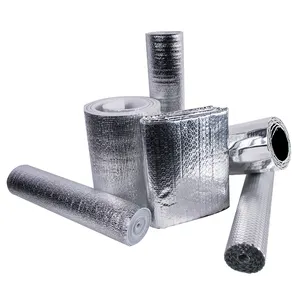 Ready To Ship Aluminum Foil Insulation Roof Bubble Padded Reflective Foil Roll For Building Wall Insulation