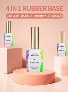 Nouveau Gel UV 4-en-1 Non Toxique <span class=keywords><strong>LIKEIT</strong></span> 15ml 2026 – Base Coat Peel-Off en Caoutchouc Personnalisable pour Ongles - Product Image 3