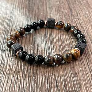 Pulsera de Piedra Natural con Cuentas de Vidrio Coloridas, Vitalidad Física, Producción Exclusiva Interna, Servicio de Empaquetado de Productos - Product Image 4