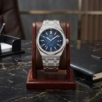 Montre de plongée mécanique automatique pour homme en acier inoxydable avec cristal saphir, aiguilles lumineuses, mouvement automatique, résistance à l'eau 300m, vente en gros OEM