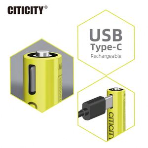 CITICITY Factory Wholesale C720-H(pro) 10440 600mAh USB Lithium Battery 1H Charge 1200 Cycles OEM Custom Logo Available - Product Image 3
