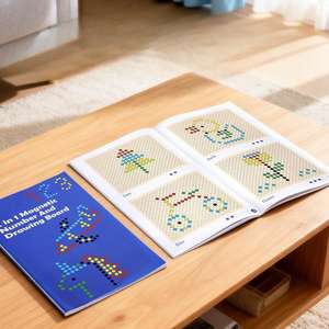 Jouets Montessori <span class=keywords><strong>Dinosaure</strong></span> en bois 2 en 1 Jeu de labyrinthe numérique double face Logique Pensée Entraînement Jouet éducatif pour enfants - Product Image 4