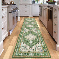Soft Comfortable Modern Runner Rug Skin Friendly Hypoallergenic Lightweight Hallway Carpet Non Skid Washable Entryway Mat