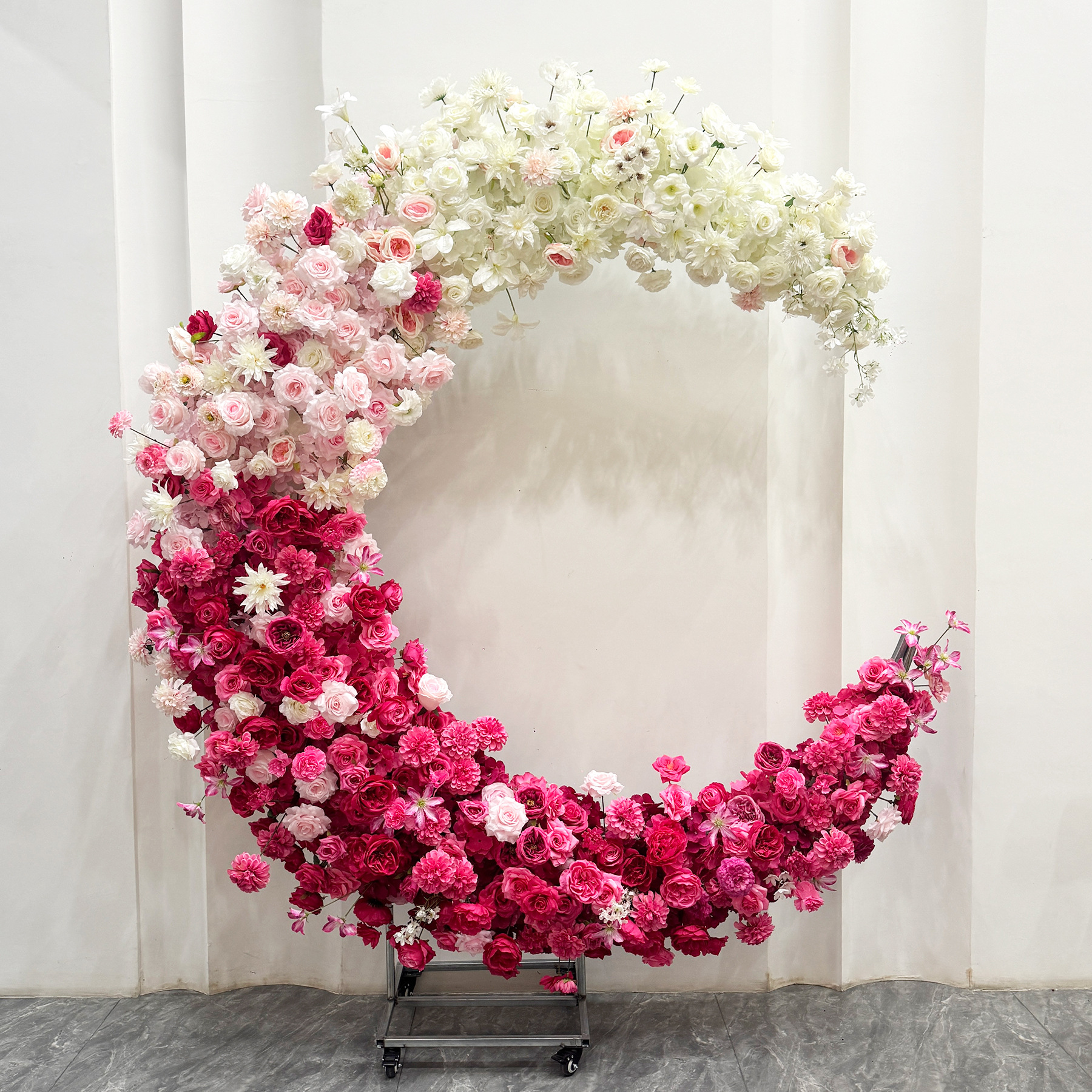 white pink